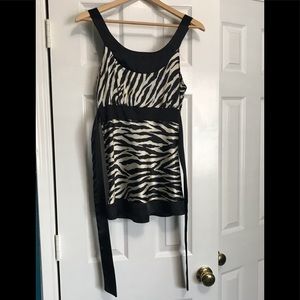 Zebra print, Size S, shirt, blouse, top